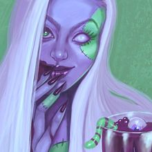 Inktober. Concept Art, Creativit, Drawing, Artistic Drawing, Realistic Drawing, Design, Character Design, Editorial Design, Traditional illustration, Digital Illustration, Instagram, and Video Games project by Rebeca Castillo - 10.26.2019