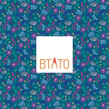 Estampado Floral Vectorial. Digital Illustration, and Pattern Design project by BTATO - 10.04.2018