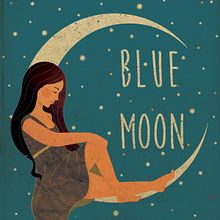 Blue Moon. Digital Illustration, Traditional illustration, and Vector Illustration project by BTATO - 02.01.2015