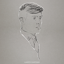 Ilustraciones Peaky Blinders. Ilustração tradicional projeto de Alberto Cuartones - 26.10.2019