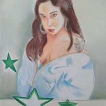 Mi Proyecto del curso: Ilustración con pastel y lápices de colores. Traditional illustration project by mvfuster - 10.28.2019
