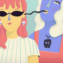 Mi Proyecto del curso: Claves para crear un portafolio de ilustración profesional. Design, Digital Illustration, and Traditional illustration project by Laura Medina Fernandez - 10.29.2019