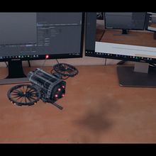 Drone from Cinema4D to Behance. 3D Animation, Audiovisual Post-production, and VFX project by Alessio Chinni - 10.29.2019