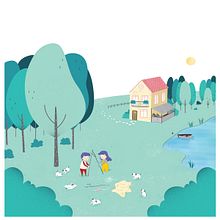 El Club. Traditional illustration, Digital Illustration, and Children's Illustration project by Amún Naíme Cerón Alé - 02.24.2019