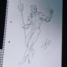 Mi Proyecto del curso: Ilustración para cómics: anatomía de un superhéroe. Projekt z dziedziny Komiks użytkownika Cristian Gonzalez - 29.10.2019