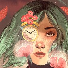 Mi Proyecto del curso: Técnicas de ilustración con acuarela digital. Un proyecto de Bellas Artes, Dibujo, Dibujo de Retrato e Ilustración digital de Laura Cyinder - 29.10.2019