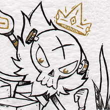 Inktober 2019 - Bone & Buck. Un proyecto de Ilustración tradicional de Juan Soria Retroit - 31.10.2019