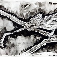 InktoberDomestika . Un projet de Dessin, Dessin artistique et Illustration traditionnelle de Jiram Gómez - 30.10.2019