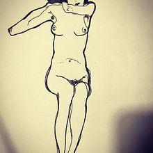 Desnudas. Traditional illustration project by Cristina Dominguez / Madame Sunday - 11.01.2019