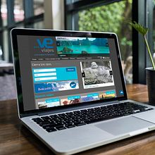 VE VIAJES. Web Design project by Àngel Marginet - 11.01.2019