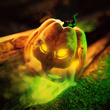 Halloween 2019. Un proyecto de 3D, Diseño 3D, Diseño de iluminación, Diseño de personajes 3D y Modelado 3D de Carlos Dordelly - 31.10.2019