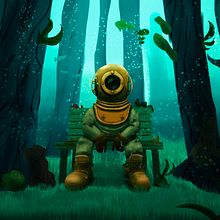 Submerged. Un proyecto de Ilustración tradicional e Ilustración digital de Jimmy Blanchar - 01.11.2019
