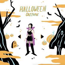 Halloween 2019. Animation, 2D Animation, Character Animation, Traditional illustration, and Digital Illustration project by Jenni Conde - 11.03.2019
