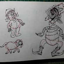 Mi Proyecto del curso: Introducción a la creación de personajes estilo cartoon. Drawing project by Rafa Lampón - 11.03.2019
