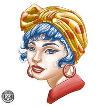 La Juana . Un progetto di Illustrazione tradizionale e Illustrazione digitale di Keoni VGN - 10.08.2018