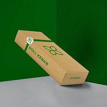 Roll Kebab. Un projet de Br, ing et identité, Design d'intérieur , et Packaging de Maxi Rado - 04.11.2019