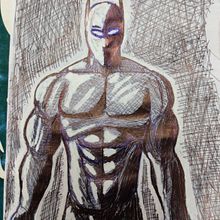 Mi Proyecto del curso: Ilustración para cómics: anatomía de un superhéroe. Drawing project by Pablo Actis Lobos - 11.25.2019