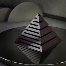 Pirámide Diego. 3D, Concept Art, 3D Design & Instagram project by Jose Padrino Gomez - 10.04.2019