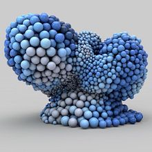 Esferas en movimiento. 3D, Animation, 3D Animation, Design, and 3D Design project by Jose Padrino Gomez - 09.13.2019