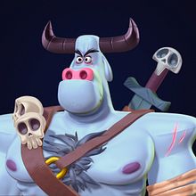 TORO. 3D, and Character Animation project by Adrián Andújar - 11.04.2019