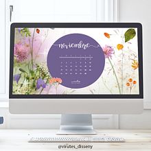 Fondo de noviembre para ordenador. Br, ing, Identit, Creativit, Art Direction, Design, Graphic Design, and Social Media project by Cristina Grau - 11.05.2019