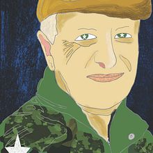 Stranger. Digital Illustration project by Lara Kleyb - 06.05.2016