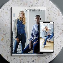 Carrefour Jeans Collection . % Rodrigo Merchán tarafından hazırlanan Sanat Yönetmenliği, Ve Grafik Tasarım projesi - 11.05.2018