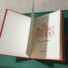 Mi Proyecto del curso: Libro de artista El Paraíso Perdido. Bookbinding project by Juan Pablo Olivos Calvo - 11.05.2019