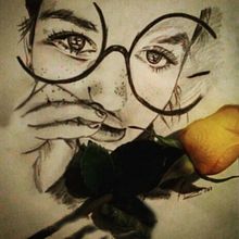 Espinas. Un proyecto de Dibujo, Dibujo a lápiz, Dibujo artístico y Dibujo de Retrato de Jennifer M Velazco - 10.01.2018