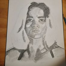 Mi Proyecto del curso: Retrato realista con lápiz de grafito . Desen în creion de Jesús Emmanuel Gil - 11.05.2019