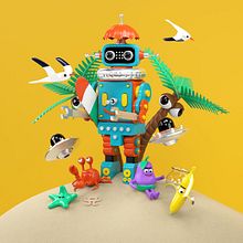 My project in 3D Illustration with 4D Cinema course. 3D Animation project by freak_finn - 11.23.2020
