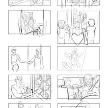 Ejercicio Storyboard. Stor, and board project by Paula Jiménez Bueno - 11.07.2019