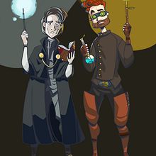Hechiceros. Un progetto di Illustrazione digitale di Rene Rdgz - 16.07.2019