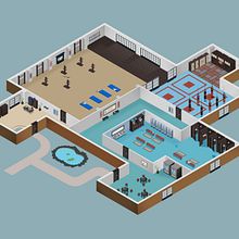 Dojo Tycoon. Concept Art, and Game Design project by nuriaortega - 04.22.2021