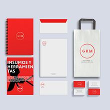 GKM. Br, ing, Identit, Logo Design, and Packaging project by Maxi Rado - 11.08.2019