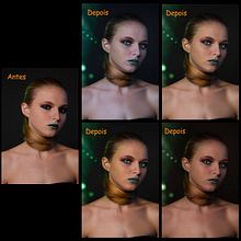Meu projeto do curso: Retoque fotográfico de moda e beleza com o Photoshop. Portrait Photograph project by Gildemar Angelo Cerquetani - 11.08.2019