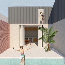 My project in Graphic Representation of Architectural Projects course. 3D, Architecture, Design, and Digital Illustration project by nicolamarunczyn - 11.09.2019