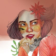 Mi Proyecto del curso: Retrato ilustrado en acuarela. Projekt z dziedziny  R, sunek, Trad, c i jna ilustracja użytkownika Goretti Asla - 09.11.2019