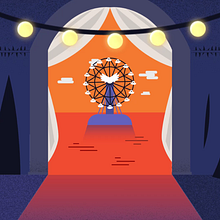 The Greatest Circus Show. Un progetto di Animazione, Animazione 2D, Animazione di personaggi, Cinema, video e TV, Arte concettuale, Design, Character design, Graphic design, Video editing, Illustrazione tradizionale, Illustrazione infantile, Illustrazione vettoriale, Motion graphics, Stor, board e Video di Paula Fuchs - 10.11.2019