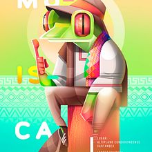 Totto Diseños colección VIVA. Character Design, and Traditional illustration project by Edgar Rozo - 11.10.2019