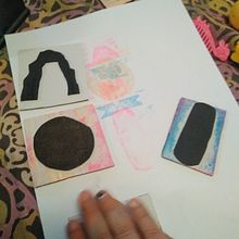 Mi Proyecto del curso: Técnicas de estampación para niños. Un proyecto de Creatividad de csampedroiglesias - 10.11.2019