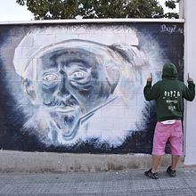 Mi Proyecto del curso: Urban art: de la ilustración digital al mural de gran escala. Street Art project by Francisco José Jiménez Campoy - 11.11.2019