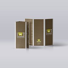 La Corona - Carta restaurante. Graphic Design project by Pau Marques - 11.12.2019