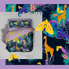 Mi Proyecto del curso: Diseño y composición de patterns textiles . Un progetto di Design di accessori, Illustrazione tradizionale e Graphic design di cindyluv - 14.11.2019
