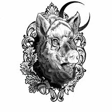 Mi Proyecto del curso: Diseño e ilustración digital de tatuajes con Procreate. Fine Arts, Drawing, Tattoo Design, and Traditional illustration project by Rafael Garcia Santiago - 11.13.2019