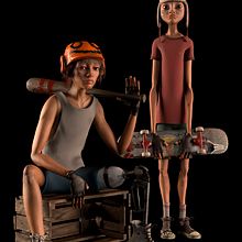 Uno de mis proyectos. Een project van Ontwerp van personages, 3D-karakterontwerp y  3D-ontwerp van Jazmín Seguí de la Guerra - 14.08.2019