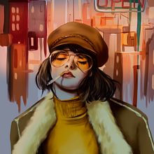 Animación - Las luces de la ciudad y tú.. Animation, and Digital Illustration project by Paula Mira - 11.13.2019