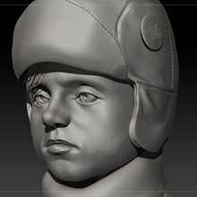 Mi Proyecto del curso: Creación de personajes: del 2D al 3D . 3D, 3D Design, 3D Character Design, Sculpture, 3D Modeling, and Video project by Claudio Gastón Oliva - 11.14.2019