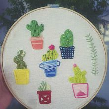 Mi primer bordado. Bordado projeto de Alexandra Barea - 15.11.2019