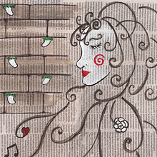 Mi Proyecto del curso: Introducción a la ilustración infantil (La bella y la bestia). Un proyecto de Collage, Ilustración infantil y Pintura a la acuarela de Isi Cano - 15.11.2019